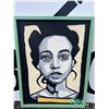 Image 1 : Original Portrait Painting Signed RBY, Framed 29x21 Inches