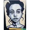 Image 3 : Original Portrait Painting Signed RBY, Framed 29x21 Inches