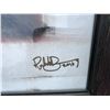 Image 3 : Framed Portrait Drawing Signed by Artist 2016, 28" x 22"