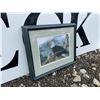 Image 2 : Framed Eagle and Chick Wildlife Print, 14x17 Inches