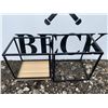 Image 3 : Modern Wood and Metal Nesting Side Tables