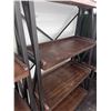 Image 10 : Whalen CSC72LBK-2 Metal and Wood Bookcases