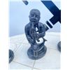 Image 3 : 5 Metal Jazz Musician Figurines