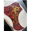 Image 2 : Signed Tortoise Guitar Pickguard with Gold Signature
