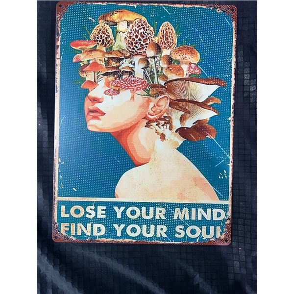 Mushroom Head "Lose Your Mind, Find Your Soul" Metal Sign