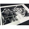 Image 4 : Black and White Music Performance Photo Signed