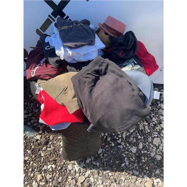 Men’s XL and XXL Clothing Lot – Carhartt, Champion, Bailey, Mac Tools