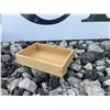 Image 4 : Lot: IKEA DRAGAN Bamboo Boxes, Wicker Basket, Starbucks Faux Leather Tray