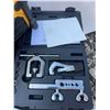 Image 6 : Automotive and Workshop Tools Lot Including DeWALT Radio, SKIL Jigsaw, and Socket Set