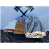 Image 1 : Four Assorted Knit and Crochet Blankets