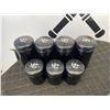 Image 2 : Storage Jars and Cans Including HC Canisters, Glassware, Red Bull