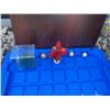 Image 12 : Holiday Décor Lot with Pre-Lit Tree, Wreaths, Crafts, and Ornaments