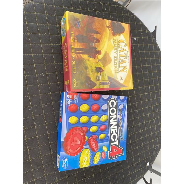 Catan Family Edition Board Game and Connect 4 Game