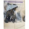Image 3 : Bicycle Rear Cargo Basket with Mounting Hardware and Reflector
