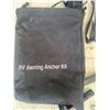 Image 2 : RV Awning Anchor Kit With Tie Downs and Ground Screws