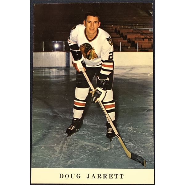 NHL CHICAGO BLACKHAWKS 4"x6" POSTCARD - DOUG JARRETT