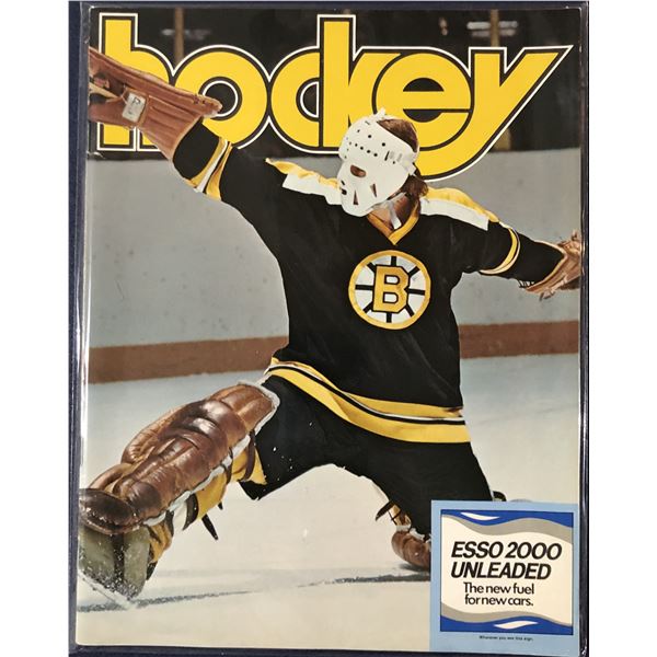 1974-75 NHL GAME PROGRAM - BOSTON @ TORONTO