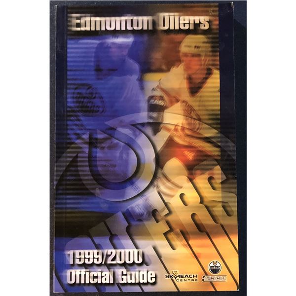 1999-2000 EDMONTON OILERS MEDIA GUIDE