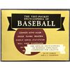 Image 1 : 1956 VEST-POCKET BASEBALL ENCYCLOPEDIA