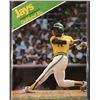Image 1 : 1981 MLB GAME PROGRAM - OAKLAND @ TORONTO