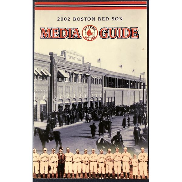 2002 MLB MEDIA GUIDE - BOSTON RED SOX