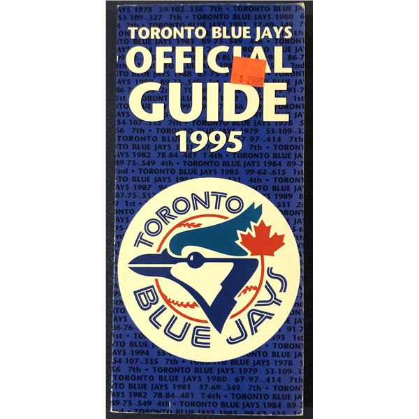 1995 MLB MEDIA GUIDE - TORONTO BLUE JAYS