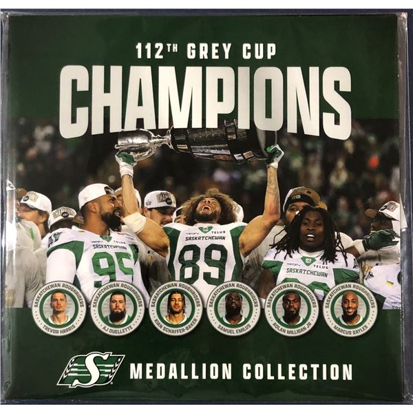 2026 SASKATCHEWAN ROUGHRIDERS MEDALLION COLLECTOR'S BOOK