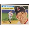 Image 1 : 2005 TOPPS HERITAGE KEVIN YOUKILIS ROOKIE CARD