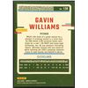 Image 2 : 2023 DONRUSS GAVIN WILLIAMS ROOKIE CARD