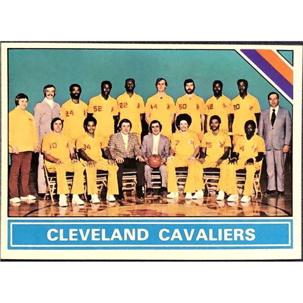 1975-76 TOPPS NBA CLEVELAND CAVALIERS