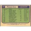 Image 2 : 1975-76 TOPPS NBA PHOENIX SUNS