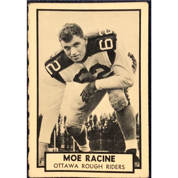 1962 O-PEE-CHEE CFL MOE RACINE