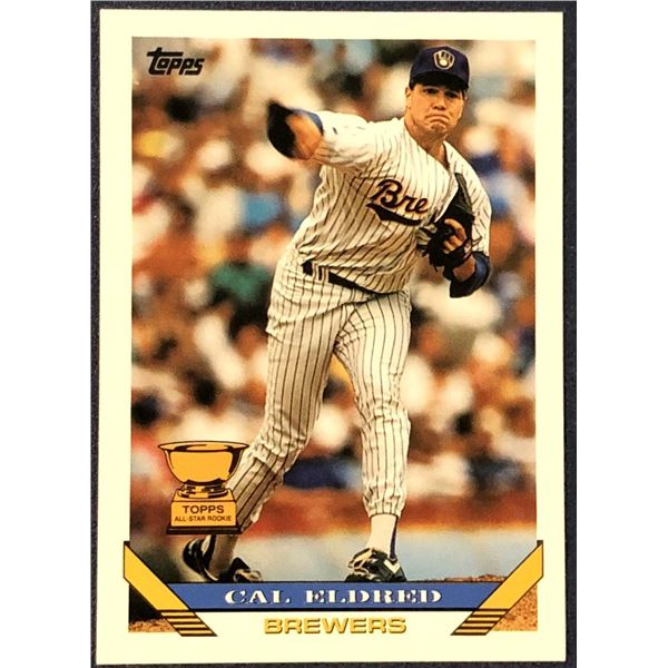 1993 TOPPS CAL ELDRED ROOKIE CARD