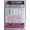 Image 2 : 1977 TOPPS CLIFF HARRIS (HOF)