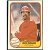 Image 1 : 1981 FLEER LEON DURHAM ROOKIE CARD