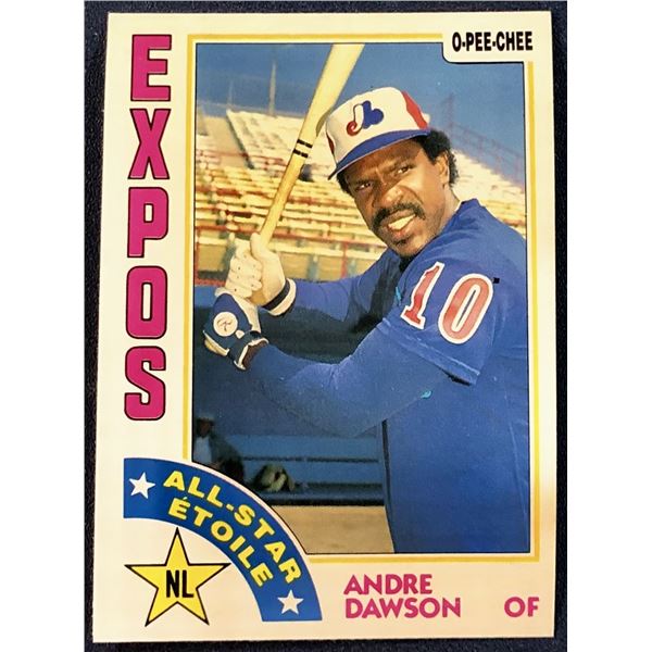 1984 O-PEE-CHEE ANDRE DAWSON (HOF)