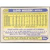 Image 2 : 1987 TOPPS LLOYD MOSEBY