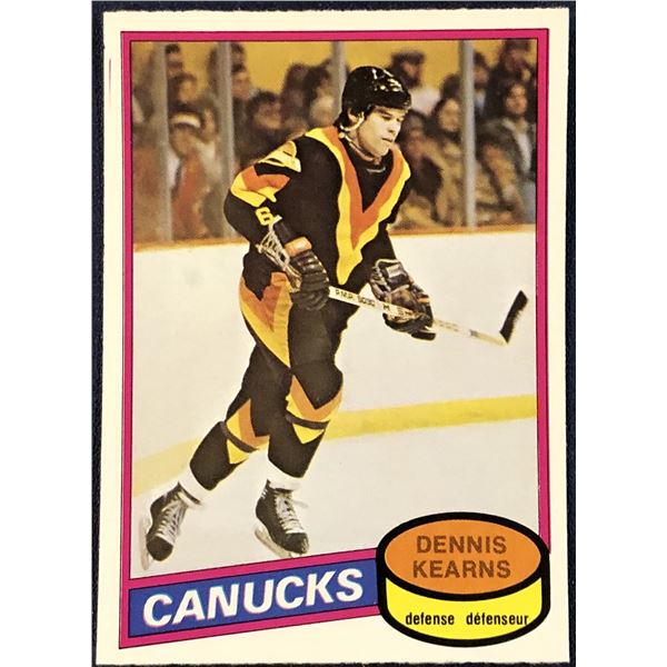 1980-81 O-PEE-CHEE HOCKEY DENNIS KEARNS