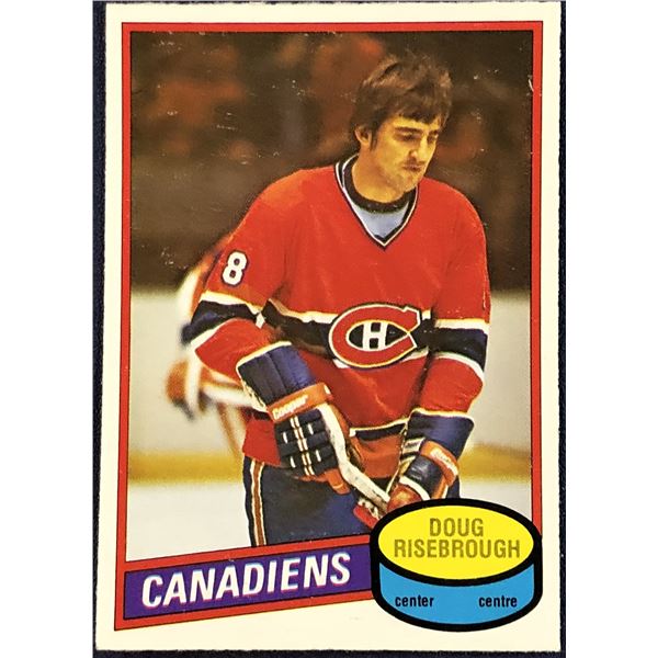 1980-81 O-PEE-CHEE HOCKEY DOUG RISEBROUGH