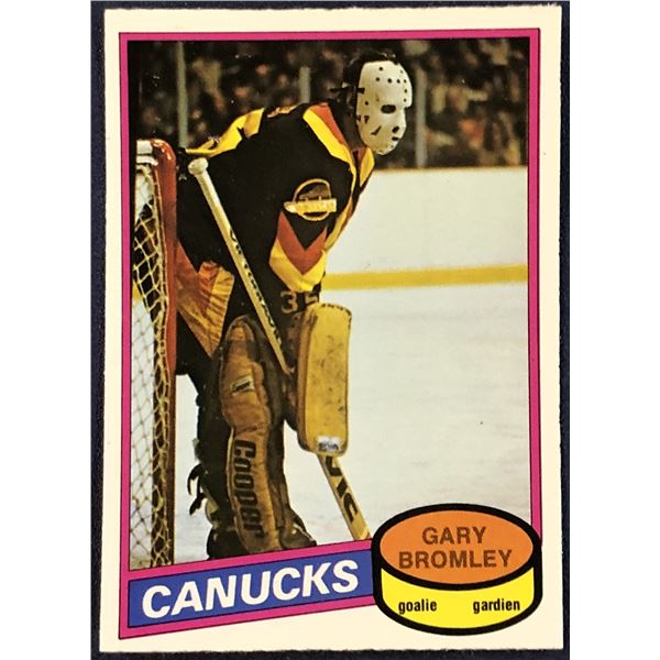 1980-81 O-PEE-CHEE HOCKEY GARY BROMLEY