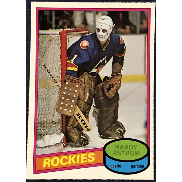 1980-81 O-PEE-CHEE HOCKEY HARDY ASTROM ROOKIE CARD