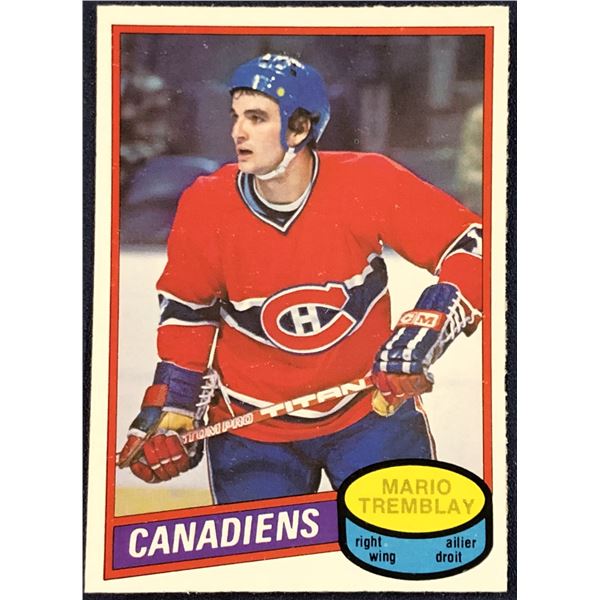 1980-81 O-PEE-CHEE HOCKEY MARIO TREMBLAY