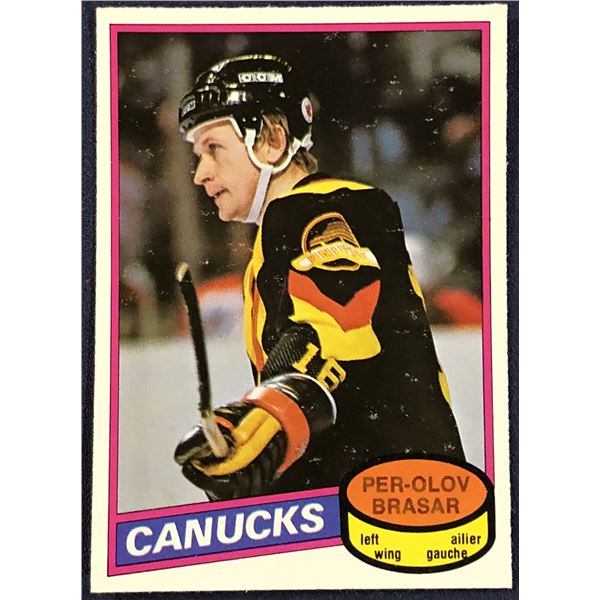 1980-81 O-PEE-CHEE HOCKEY PER-OLOV BRASAR