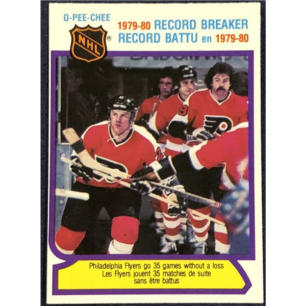 1980-81 O-PEE-CHEE HOCKEY PHILADELPHIA FLYERS