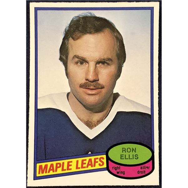 1980-81 O-PEE-CHEE HOCKEY RON ELLIS (HOF)
