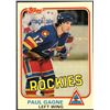 Image 1 : 1981-82 TOPPS NHL PAUL GAGNE ROOKIE CARD
