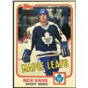 Image 1 : 1981-82 TOPPS NHL RICK VAIVE