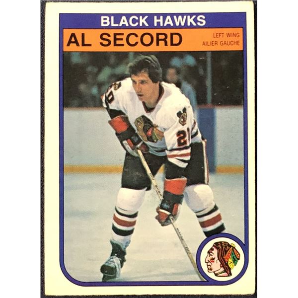 1982-83 O-PEE-CHEE NHL AL SECORD