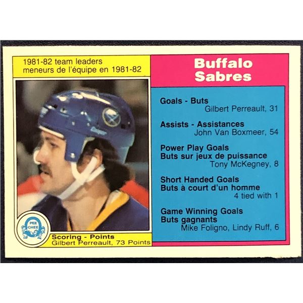 1982-83 O-PEE-CHEE NHL GILBERT PERREAULT (HOF)