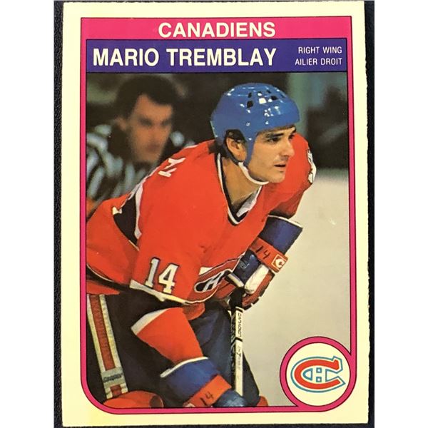 1982-83 O-PEE-CHEE NHL MARIO TREMBLAY